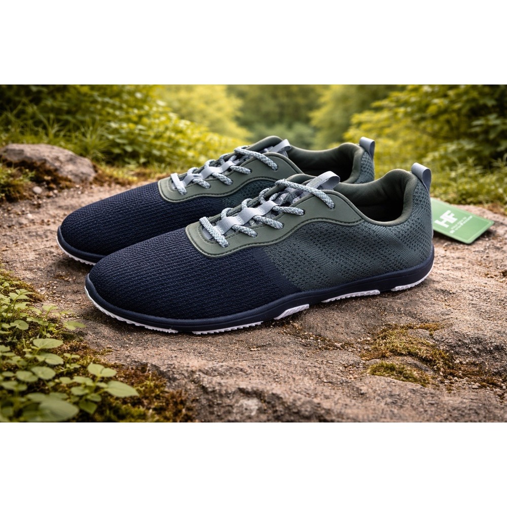 HF Shade Barefoot Shoes for All-Day Comfort & Foot Black & Sage Sz W12 M10 EU43